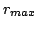 $ r_{max}$